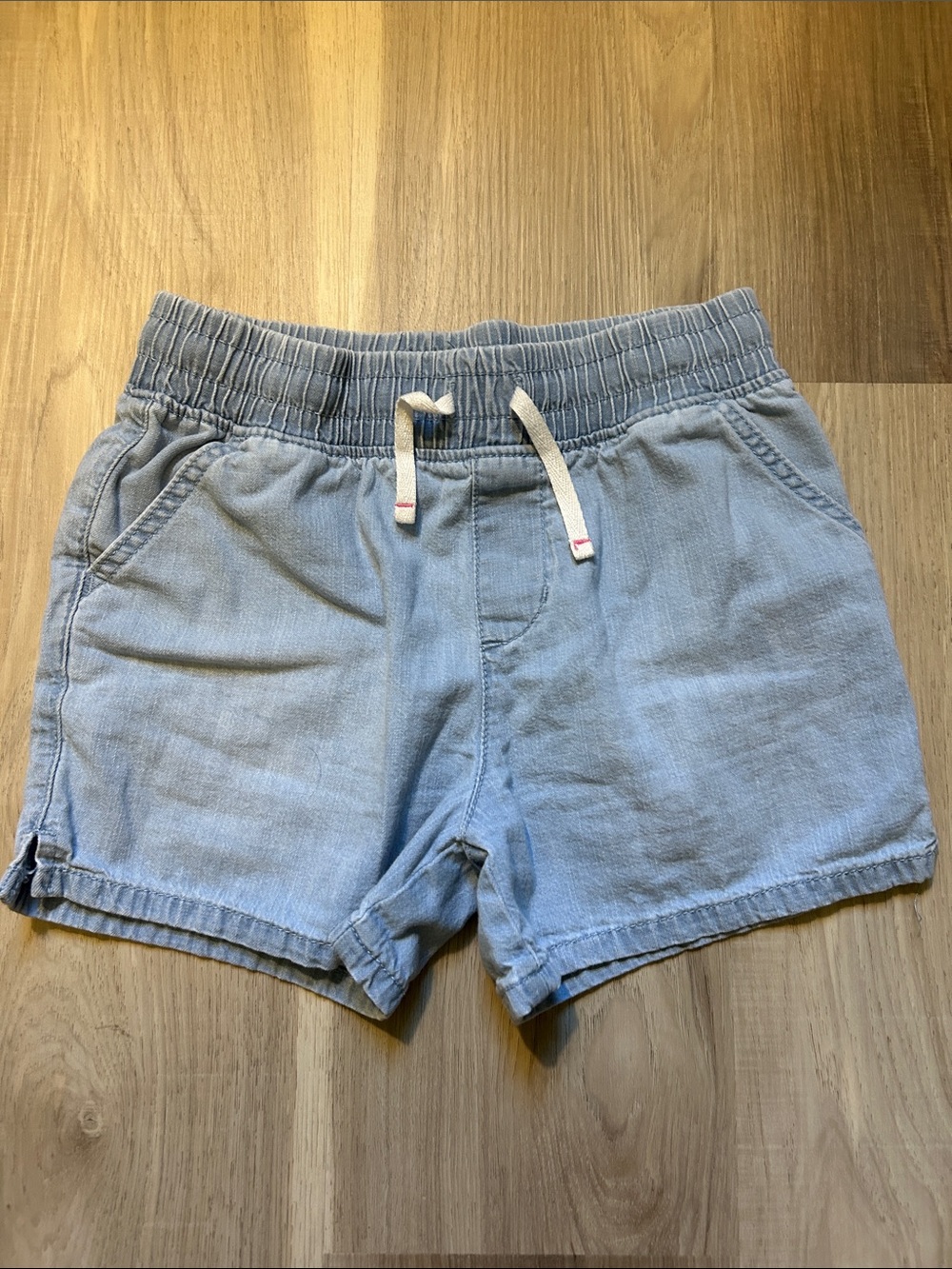 Cat & Jack Light Blue Kids Pull-On Shorts 10-12